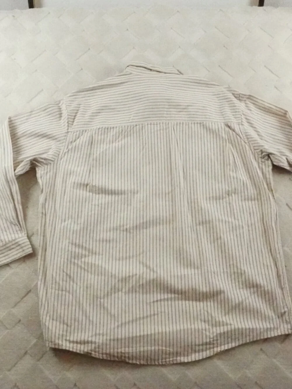 Vintage Banana Republic Button Up Shirt Mens Extra Large Striped Made In USA